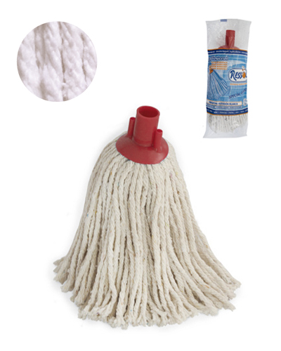 Fregona Algodn Blanco Grueso Industrial