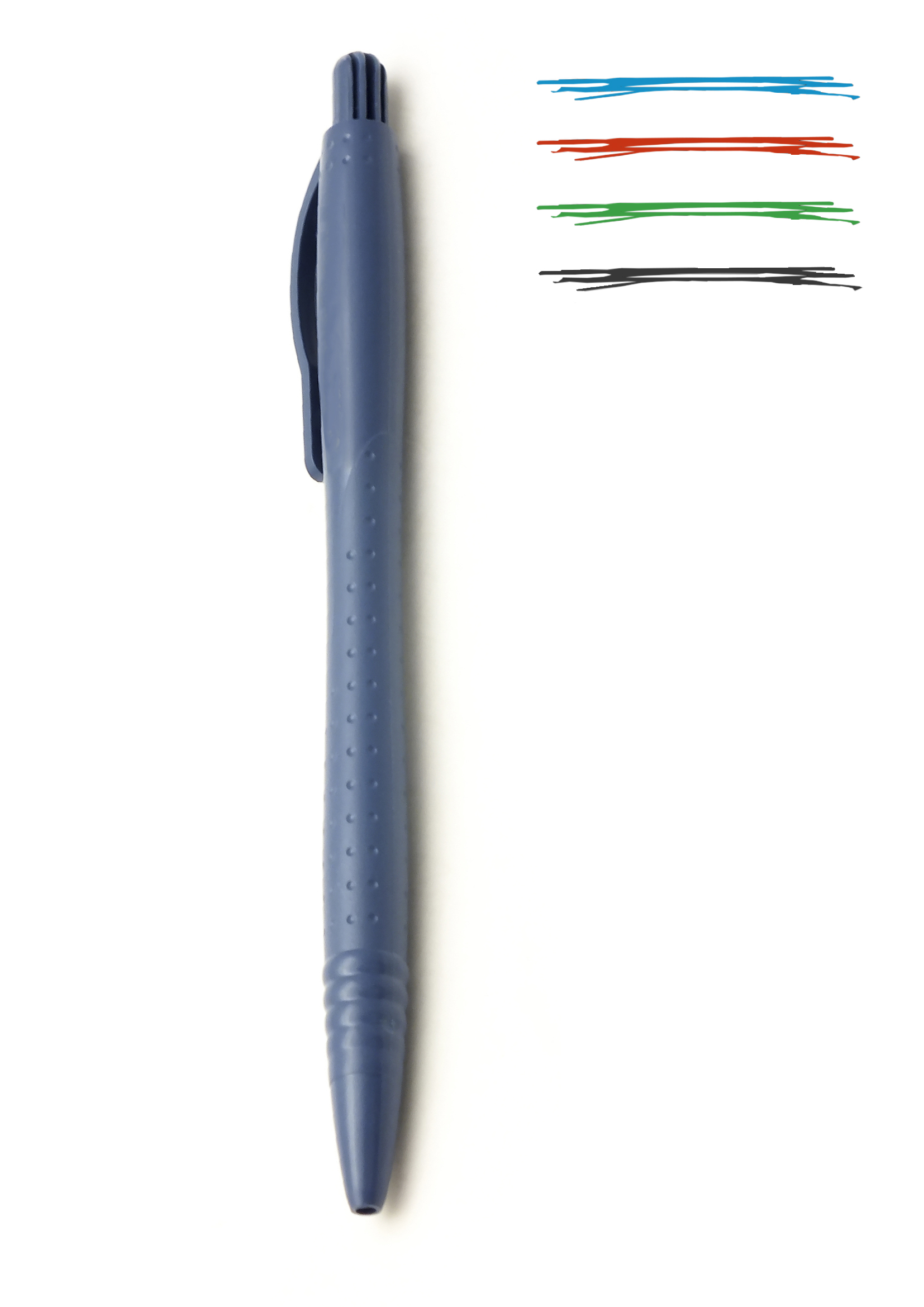 Bolgrafo *Detectable* Retrctil con clip NEO. Tinta Azul.