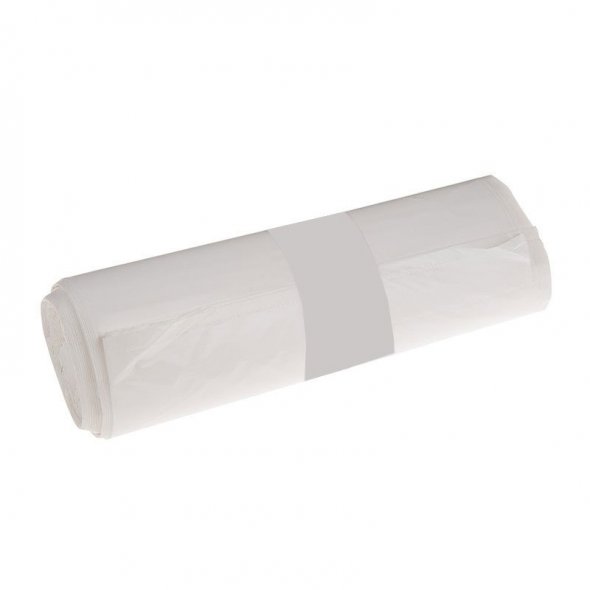 Bolsa Domstica  Blanca Autocierre 39x40. Rollo de  30 Uds. Caja de 50 Rollos.